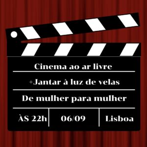 Jantar e Cinema ao Ar Livre